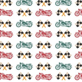 Scrappin' Stuff - Motorcycle Race Paper