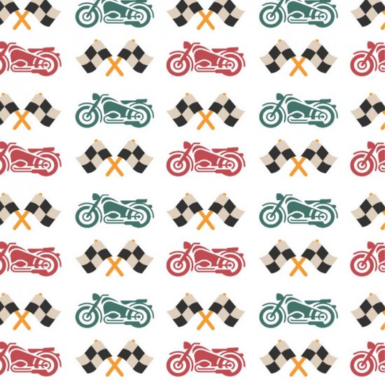 Scrappin\' Stuff - Motorcycle Race Paper