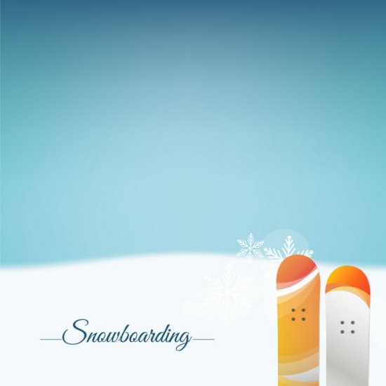 Scrappin\' Stuff - Snowboarding Paper