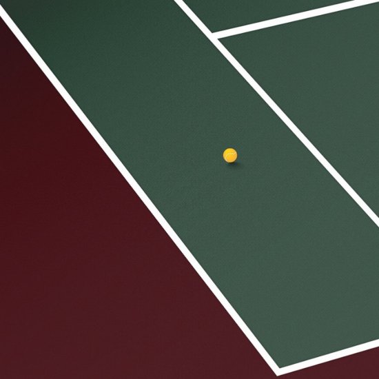 Scrappin\' Stuff - Tennis Court Paper