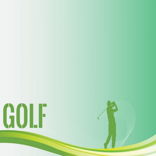 Scrappin\' Stuff - Golf Silhouette Paper
