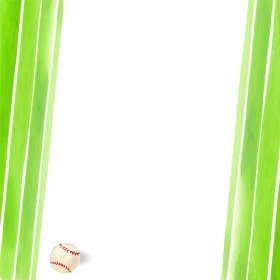 Scrappin' Stuff - Baseball Watercolor Paper