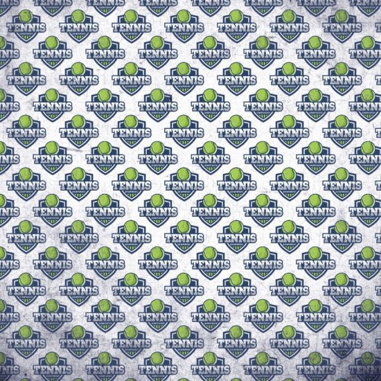 Scrappin\' Stuff - Tennis Badges Paper