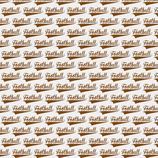 Scrappin\' Stuff - Football Tail Paper