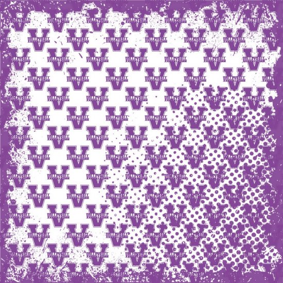 Scrappin\' Stuff - Varsity Volleyball Paper