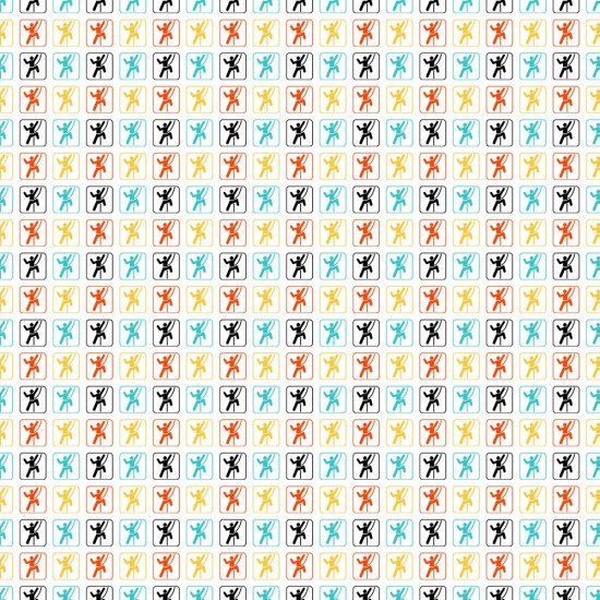 Scrappin\' Stuff - Colorful Climbers Paper