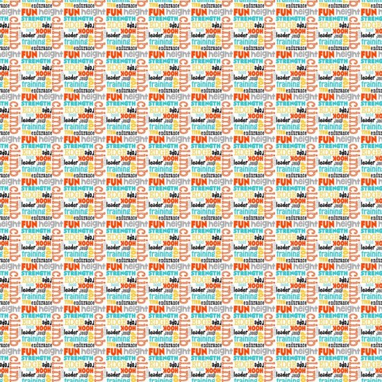 Scrappin\' Stuff - Climbing Words Paper