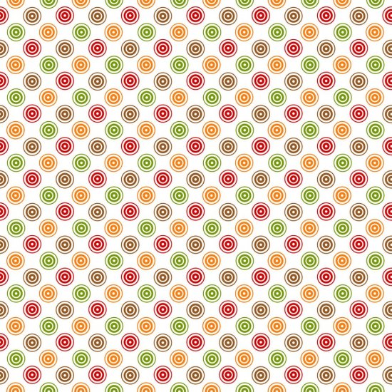 Scrappin\' Stuff - Colorful Targets Paper