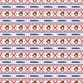 Scrappin' Stuff - Play Ball Stripe Paper