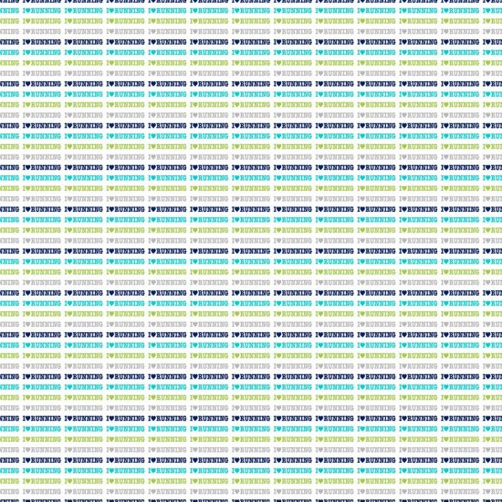 Scrappin\' Stuff - I Love Running Paper