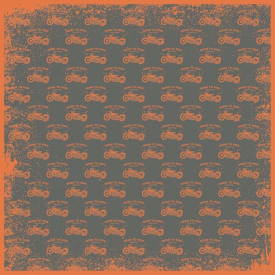 Scrappin\' Stuff - Born to Ride Paper