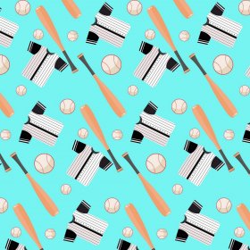 Scrappin' Stuff - Baseball Uniforms Paper