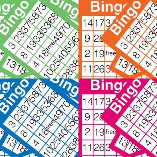 Scrappin\' Stuff - Bingo Cards Paper
