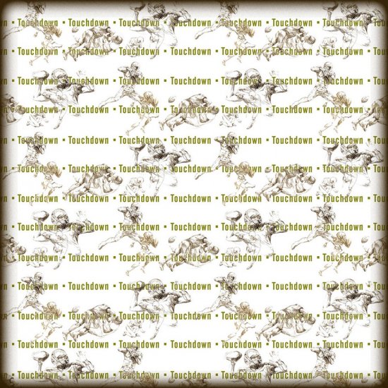 Scrappin\' Stuff - Touchdown Paper