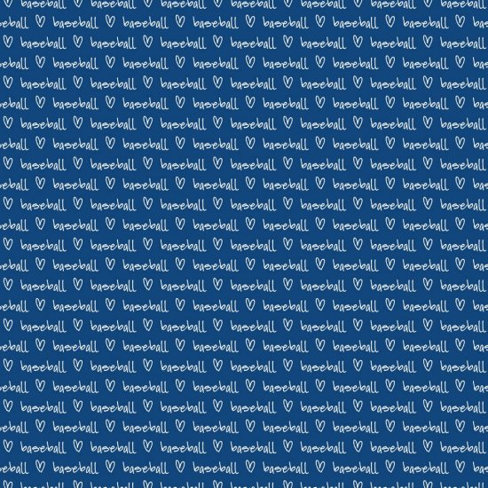 Scrappin\' Stuff - Love Baseball Paper