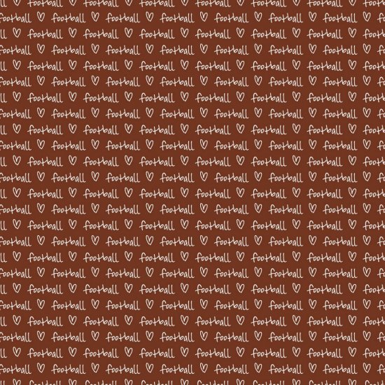 Scrappin\' Stuff - Love Football Paper