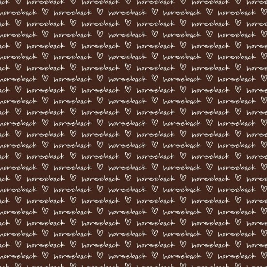 Scrappin\' Stuff - Love Horseback Paper