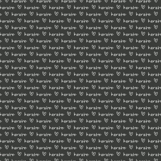 Scrappin\' Stuff - Love Karate Paper