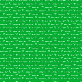 Scrappin' Stuff - Love Soccer Paper