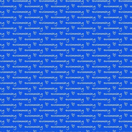 Scrappin\' Stuff - Love Swimming Paper