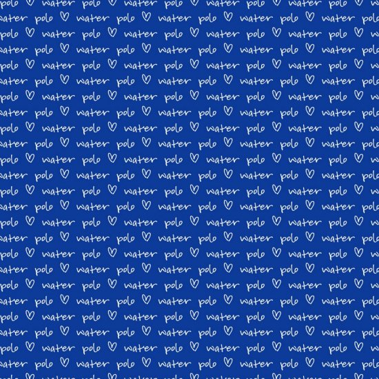 Scrappin\' Stuff - Love Water Polo Paper