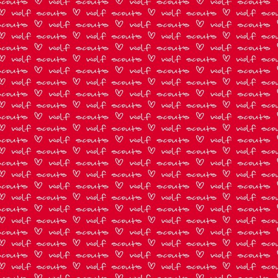 Scrappin\' Stuff - Love Wolf Scouts Paper