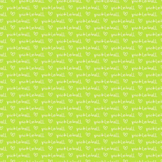 Scrappin\' Stuff - Love Pickleball Paper