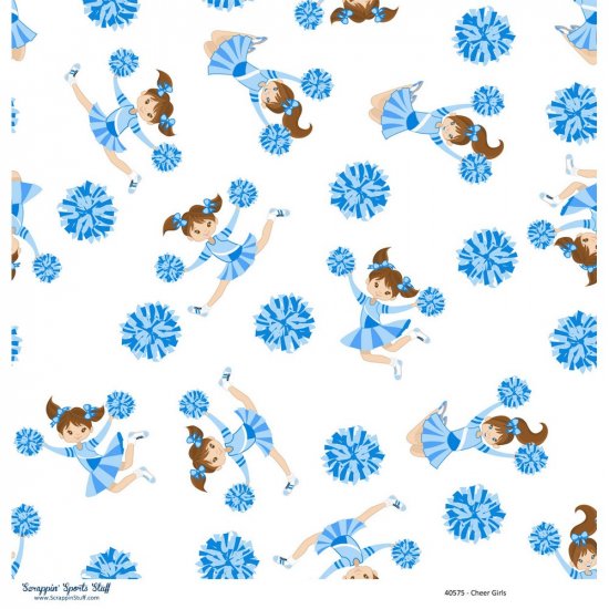 Scrappin\' Stuff - Cheer Girls Paper