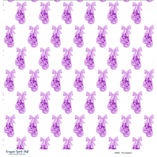 Scrappin\' Stuff - Tiny Slippers Paper