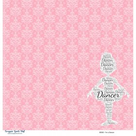 Scrappin' Stuff - I'm a Dancer Paper
