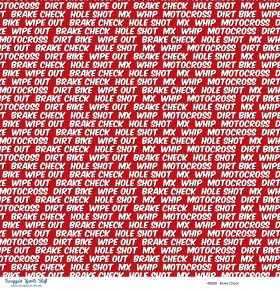 Scrappin' Stuff - Brake Check Paper