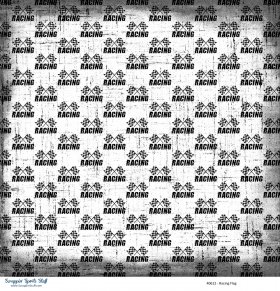 Scrappin' Stuff - Racing Flag Paper