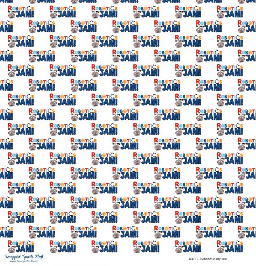 Scrappin\' Stuff - Robotics is my Jam Paper