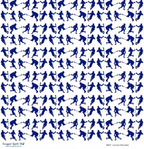 Scrappin' Stuff - Lacrosse Silhouettes Paper