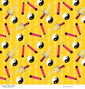 Scrappin' Stuff - Karate Girl 01 Paper