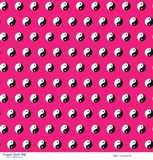 Scrappin\' Stuff - Karate Girl 02 Paper