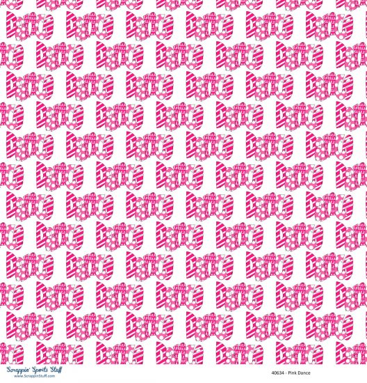 Scrappin\' Stuff - Pink Dance Paper