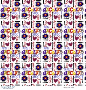 Scrappin' Stuff - Funky Archery Paper