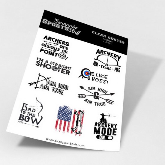 Clear Quotes - Archery