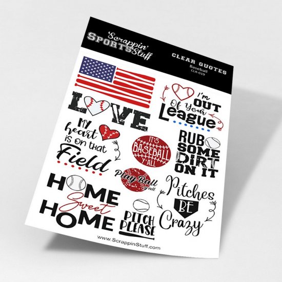 Clear Quotes - Baseball