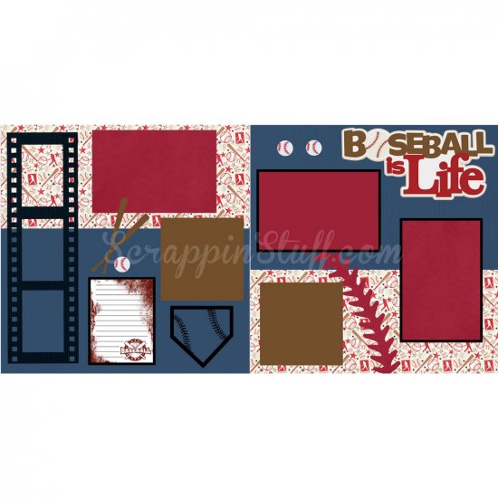 Page Kit - Baseball is Life