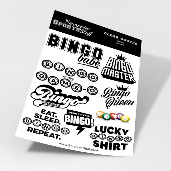 Clear Quotes - Bingo