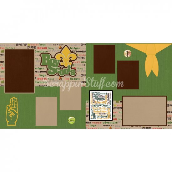 Page Kit - Boy Scouts