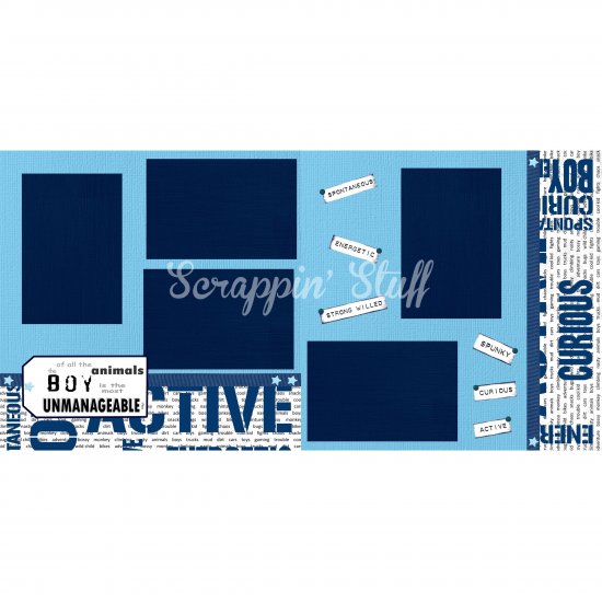 Page Kit - Boys Are Animals