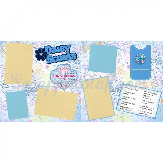 Page Kit - Daisy Scout