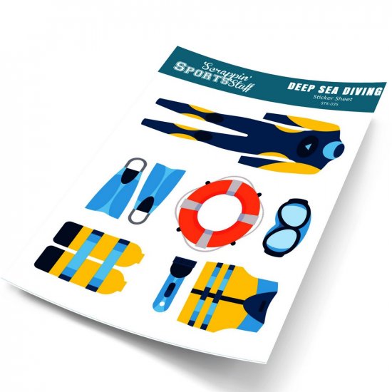 Stickers - Deep Sea Diving