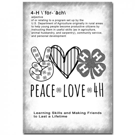 Definition Card - 4-H
