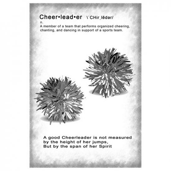 Definition Card - Cheerleading