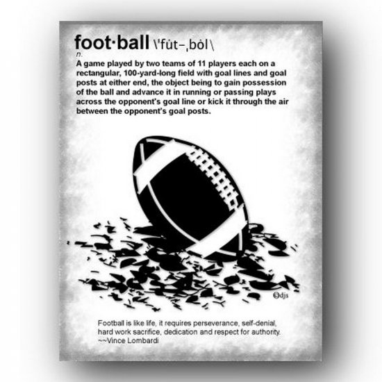 Definition Card - Football