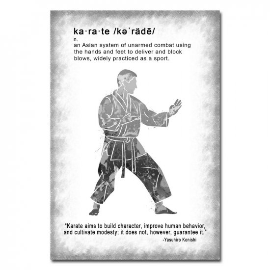 Definition Card - Karate